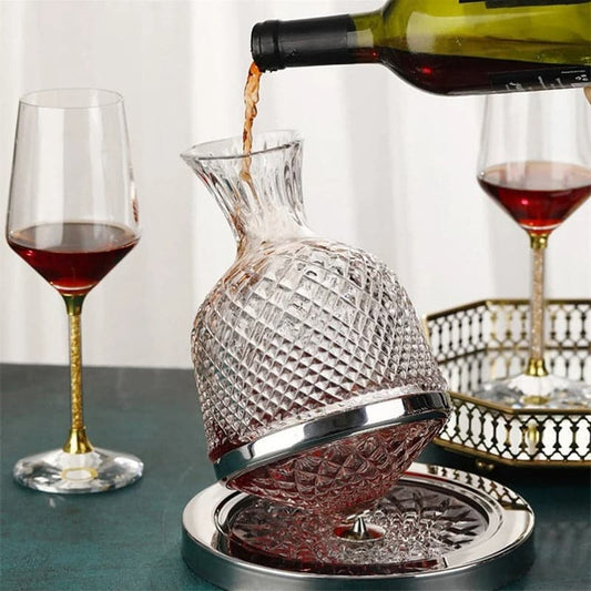 Carafe à Vin & Whisky Rotative 360°