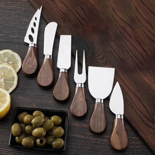 Set de 6 Couteaux à Fromage Élégants